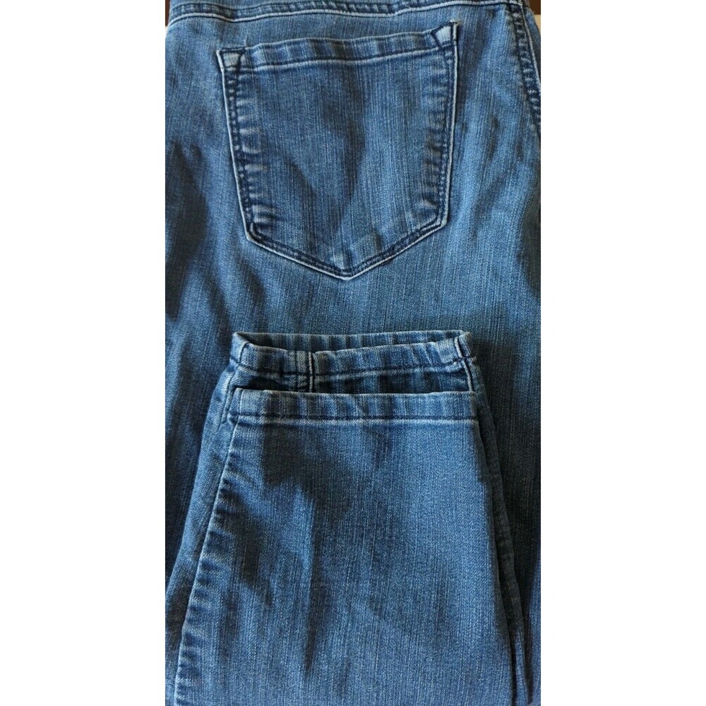 PrAna Organic Cotton Soma Slim Blue Jeans Womens 10/30 Stretch Denim Mid Rise - Picture 8 of 10